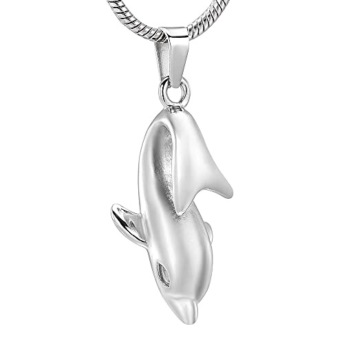 Garder les cendres de son animal près de soi avec le collier dauphin