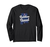 Redstone Arsenal Alabama AL Map Long Sleeve T-Shirt