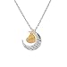 Grandma Gifts Heart Pendant Necklace Grandma Necklace from Granddaughter Grandson Best Family Birthday Christams Gift for Mama