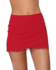E Mid Waist Luscious Red