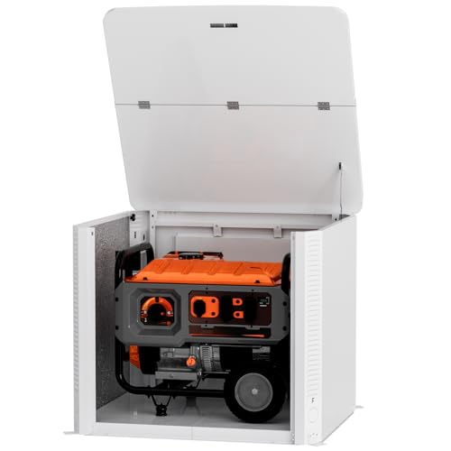 Hudson Generator Box, SD Aluminum Generator Enclosure with Ventilation, Heat Dissipation & Reduce Noise, Accommodates The Maximum Size of 39.4