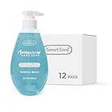 Smart Care Antibacterial Hand Soap, Tropical Beach 13.5 Ounce (Pack of 12)