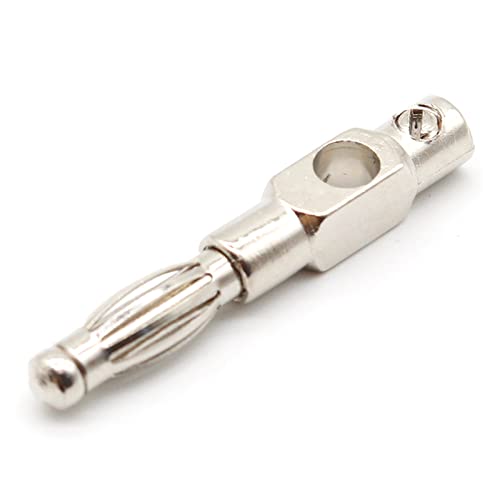 Fiche banane 4mm sans soudure pour réparer vos câbles audio défectueux sans aucun outil complexe