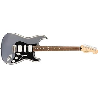 Fender Player Series Stratocaster HSH Touche Pau Ferro Argenté - Les Beatles, Paul McCartney, John Lennon, RIngo Starr, George Harrison