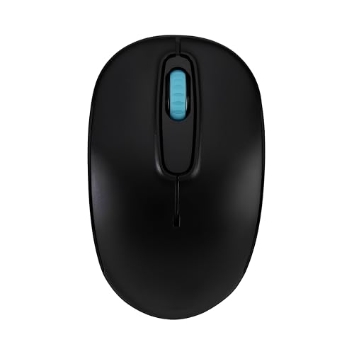Image of Electro Wolf Wireless Note Mouse, Silent Buttons, 2.4 GHz with USB Mini Receiver, 1600 DPI Optical Tracking, 18-Month Battery Life, Ambidextrous PC /Mac /Laptop (Note)