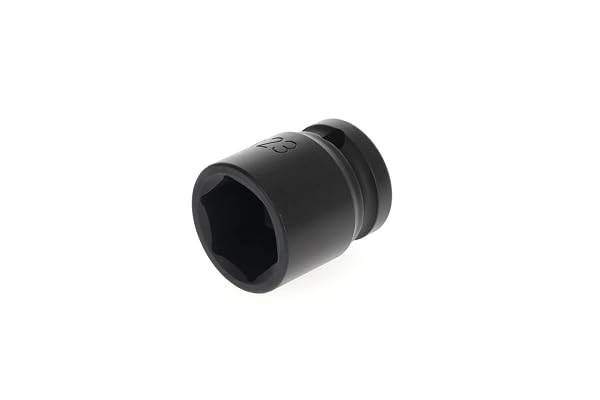 GEDORE Red Inserto per Avvitatore, Chiave a Bussola Avvitatore, 1/2 pollici, 12.5 mm, Esagonale Profilo UD, 23 mm, Azionamento a Macchina, Auto e Officina, K19 23