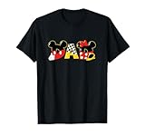 Disney Mickey Mouse & Minnie Mouse Dad Father’s Day Birthday T-Shirt