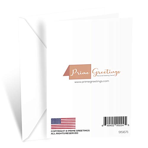 Happy Birthday Card For Brother | Made In America | Eco-Friendly | Thick Card Stock With Premium Envelope 5In X 7.75In | Packaged In Protective Mailer | Prime Greetings #TOP3
