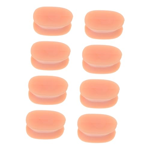 Healeved E Separator for Tailors Bunion 8pcs Sleeves Protectors Foot Thumb Orthotic Bunion Splint