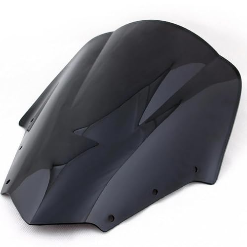 POLOFZFGKZ para Y&AMAHA FZ1 FZ1S 2006 2007 2008 2009 2010 2011 Accesorios De Doble Burbuja para Parabrisas De Motocicleta Deflector de Parabrisas para Motocicleta