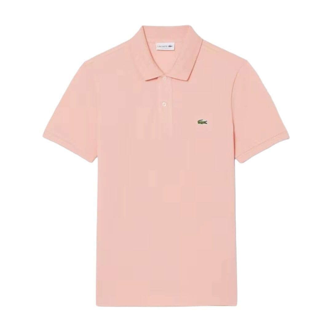 Lacoste Polo Original L.12.12, Rosa, 100% Algodón Piqué