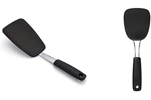 OXO Good Grips Large Silicone Flexible Turner & Nylon Flexible Turner Duo