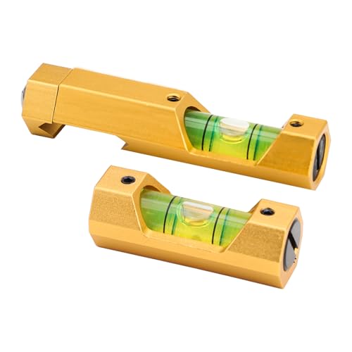 Image of Hawthy Scope Leveling Kit Scope Bubble Level Picatinny Scope Level Magnetic Level Tool Bubble Leveling System