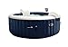 Produktbild Intex Pure Spa Plus  4 Personen Bubble Therapy Whirlpool mit aufblasbaren Kopfstützen und LED-Spa-Licht