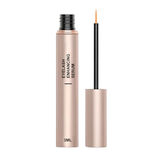 Siero Ciglia & Sopracciglia Naturale – Trattamento Nutriente con Peptidi & Polygonum, Vegano & Senza Profumo, Ciglia e Sopracciglia Più Dense e Rafforzate, Siero Delicato 3 ml