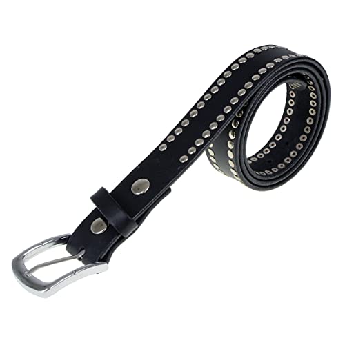 Milwaukee Leather MP7104 Men's Studded Black Genuine Leather Belt for Biker with Buckle - 1.5 inches Wide - Large by Milwaukee Leather - Used condition - Image 6
