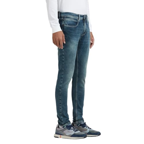 Image of Pepe Jeans Men's Regular Fit Jeans | Mid Rise | Chinox | Jeans for Man