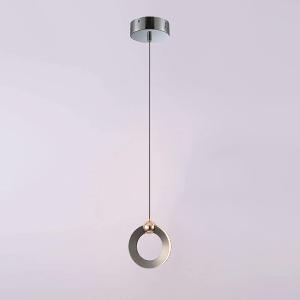 Plafonnier suspendu LED moderne en design épuré pour une salle à manger chic