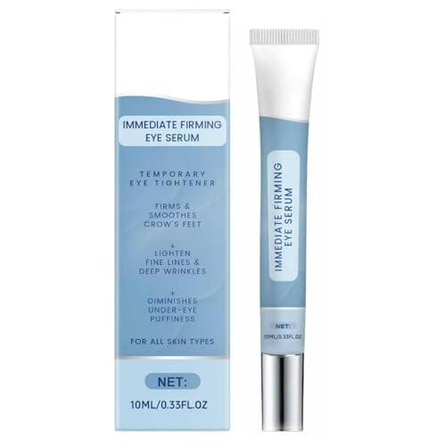 Instant Firming Eye Serum - Anti-Aging Formula Reduces Under-Eye Bags Wrinkles Dark Circles Fine Lines & CrowS Feet(10ml)