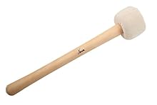 Bass drum concert mallet Length: 32 cm Head diameter: 6.5cm Head length: 4.5 cm Handle diameter: 2.5 cm