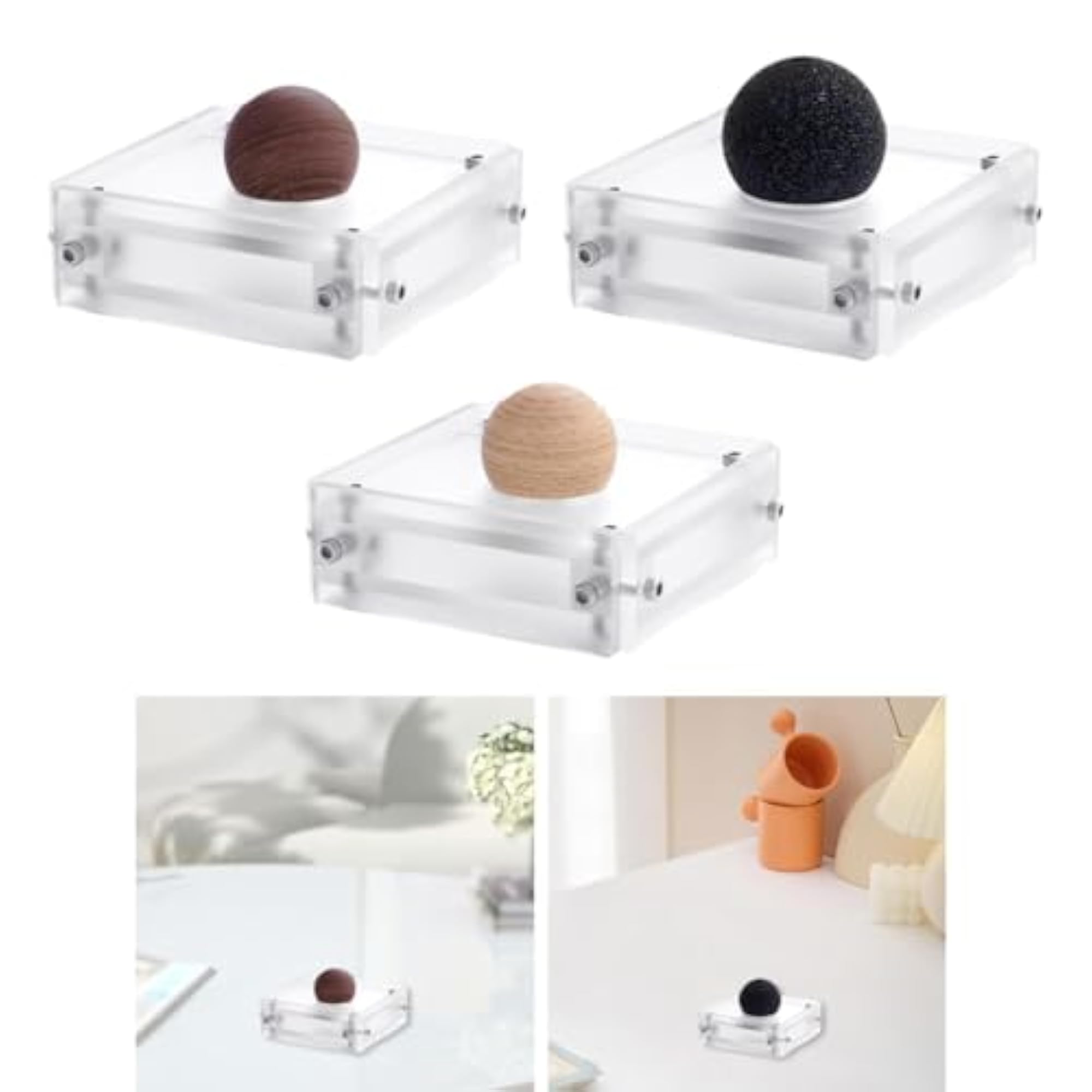 Unique Essential Oil Diffuser Gift, Brown Fragrance Decor