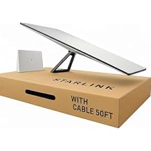 Space STARLINK X 3rd Gen Router and Antenna Kit, WiFi 6, 3200 sq ft Coverage, IP67 Rated, with Kickstand and Cables