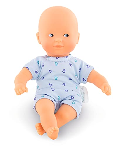 Corolle - Mon Premier Poupon, Mini Calin Bleu, 20 cm, dès 18 Mois, 9000120140