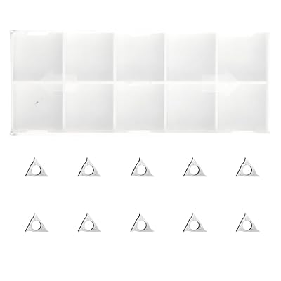 10 Pcs R-Angle Replacement Blades Aluminum Alloy Inserts for Smooth R1.5 Rounding on Soft Metals Aluminum/Copper