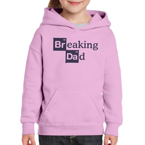 Sweat Capuche Breaking Dad Enfant Résistant et Doux pour Peau Sensible