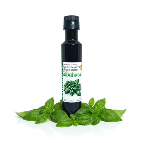 Villaolivo - Condimento A Base De Aceite De Oliva Virgen Extra Con Albahaca 250ml (1)