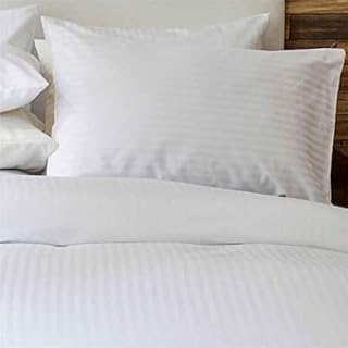 KOLLACHE Stripe Pillows For Bed Hotel Quality Bounce Pillows - No pillow case included.