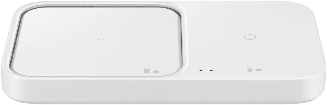 Samsung 15W Wireless Charger Duo (with TA), White