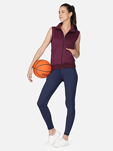 Image of UZARUS Women's Half Sleeves Cotton Fleece Premium Jacket