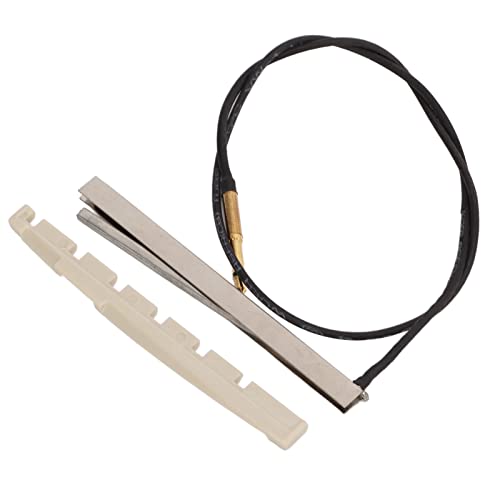 Piezo Pickup, Folk Guitar Pickup Strip, Pick Up Sticks Acoustic Pickup Guitar Pickup Piezo Suit...