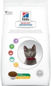 Amazon.com : Hill's Healthy Advantage Kitten Dry Cat Food 6 lb : Pet ...