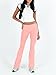 SVALIY Womens Flare Leggings Yoga Pants Women Fold Over Bootcut Lounge Workout Pant Pink XS 34