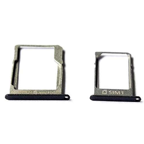 Vassoio alloggio Supporto Vano Micro Sd + slitta try tray porta nano Sim per Samsung Galaxy A3 (2015) A5 (2015) A7 (2015) NERO COD. MOD COMPATIBILI: A300 A300F A500 A500F A700 A700F