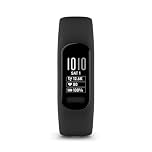 Garmin vívosmart 5, Smartband, Activity Tracker, Cardio, SpO2, GPS Smartphone, Passi, Calorie, Stress, 15 Sport, Rilevamento Incidenti, Display OLED, Notifiche, Black