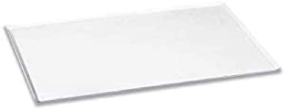 Plaque four GN 1/1 Lacor en aluminium blanc au design raffiné