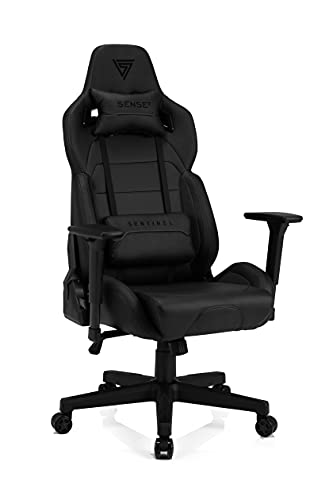 SENSE7 Gaming Sentinel Bürostuhl Zocker Gamer Ergonomischer Stuhl Armlehne...