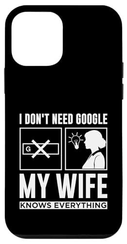 Cute San Valentine I Don't Need G00gle, My Wife Knows Every �X�}�z�P�[�X iPhone 12 mini �p