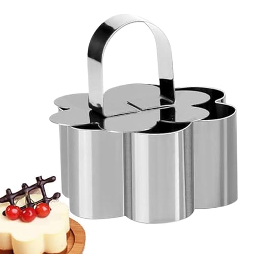 ケーキ型 ステンレス クッキー 型 セット ベーキングツール タルトリング タルト ケーキ型 DI-Y 押し型 ハート形 ムースリング 花の形 ケーキ輪 クッキー型抜き ビスケット金型 野菜抜き型 ムースケーキ クッキングリングモールド 手作り キャラ弁キ