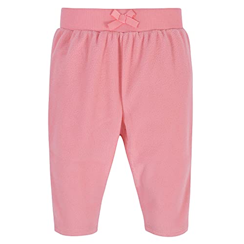 Image of Gerber Baby Girls' 4-Pack Microfleece Pants
