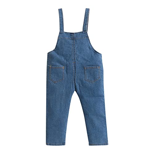 Image of Hopscotch Girls Cotton And Spandex Polka Dot Print T-shirt and Dungaree Set in Yellow Color (1023421)