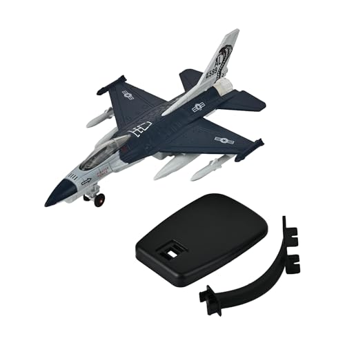 Image of Toys Uncle Diecast Aeroplane Scale Model, (1:400 Fighter Aeroplane with Light and Sound (Type 5))