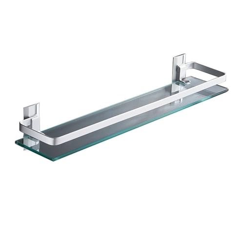 Étagère de douche flottante de 15,7 pouces pour rangement mural - 2