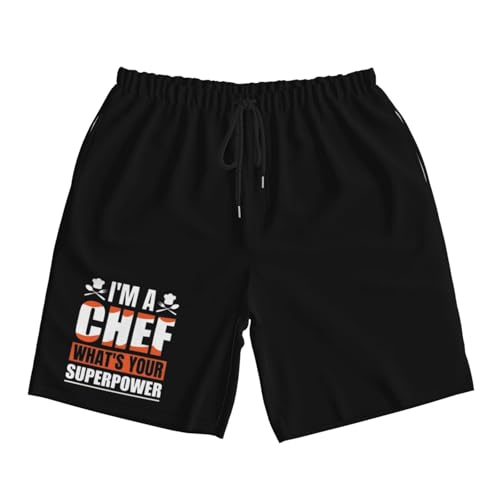 I'm A Chef What's Your Superpower Men's Quick-Dry Board Shorts 7