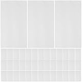 SEWACC 100 Stück Reisekotztüten aus Papier mit Großer Öffnung Tragbare Spuckbeutel für Auto und Flugzeug Müllbeutel für Unterwegs