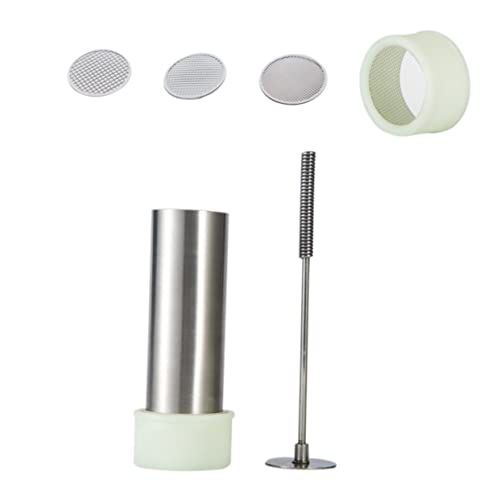 UTHCLO 1juego Moldes Para Rallar Tofu y Gelatina De Frijol Prensa De Cocina De Inoxidable Herramienta Multifuncional Para Preparar Tofu Casa