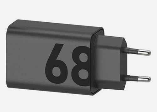 ⚡ Caricabatterie rapido per Smartphone Motorola da 68 W: questo adattatore da viaggio europeo contiene la tecnologia di ricarica rapida PD3.0 e PPS2.O che si applica a tutti gli smartphone. ⚡